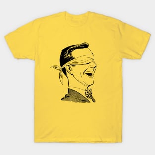 Vintage illustration blindfold T-Shirt